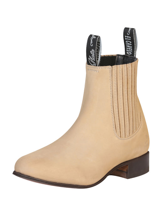 El Canelo - Charro Ankle Boot - Atlas Sand 228