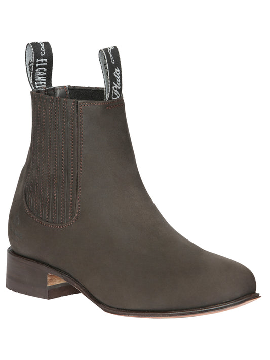 Canelo Charro Boot - Nobuck Brown 34291
