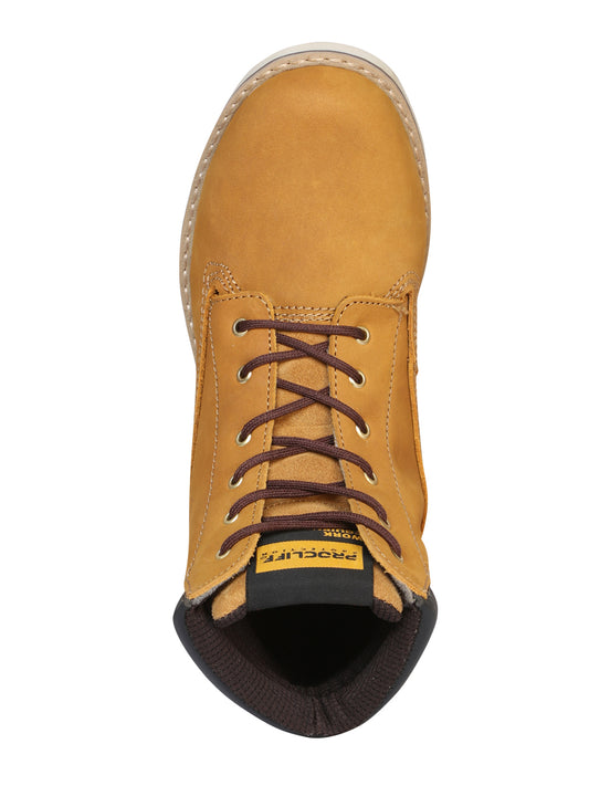 Procliff Womens/Youth Protection Work Ankle Boot with Laces - Honey 35202