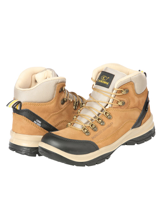 Work Shoe Caribu - Nobuck Light Brown 44364