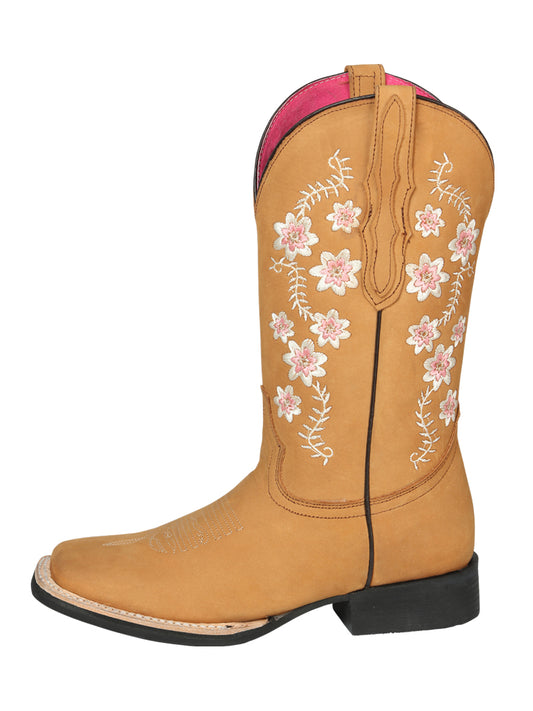 Cowboy Boot - El Geneal Rodeo - Woman Nobuck - Peach 44644