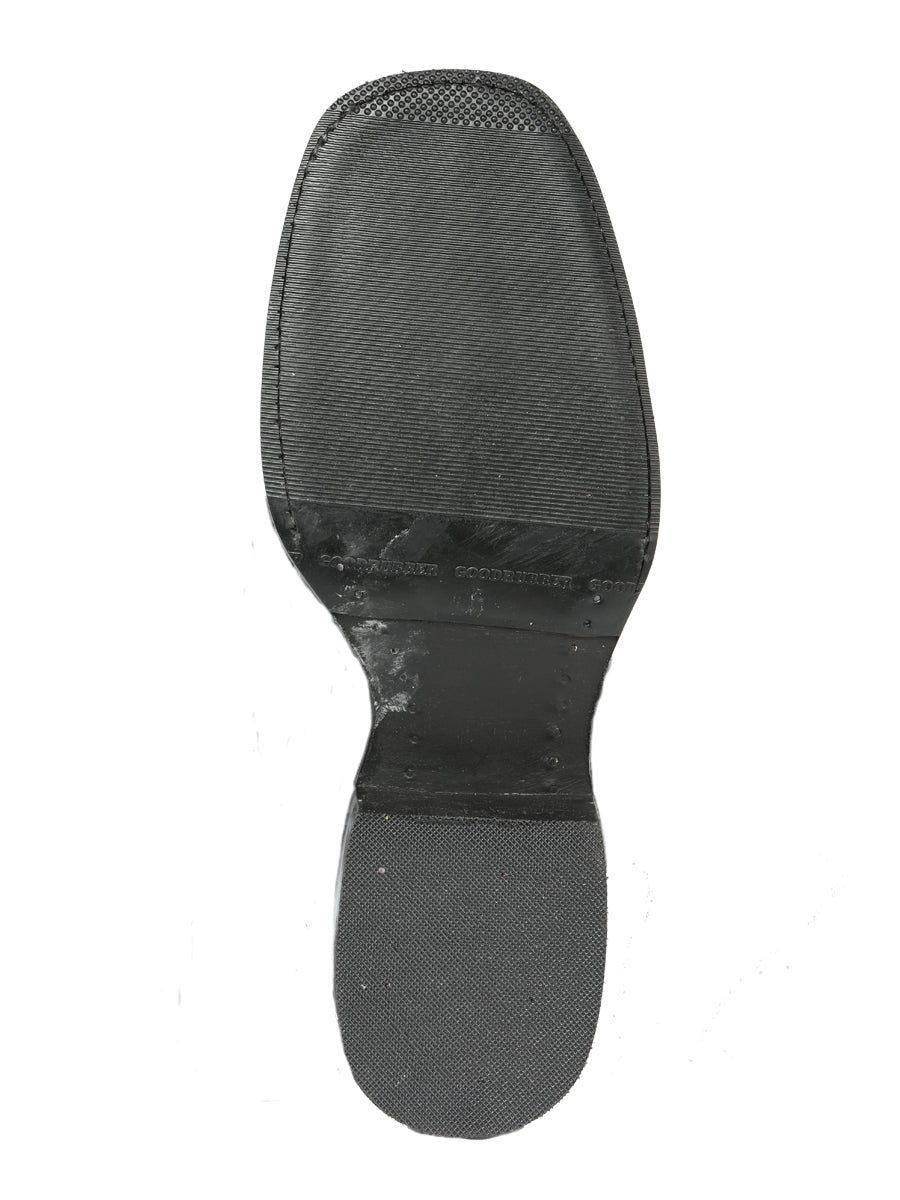 El General Men's Rodeo Boot - Imitation Lizard - Black 44666