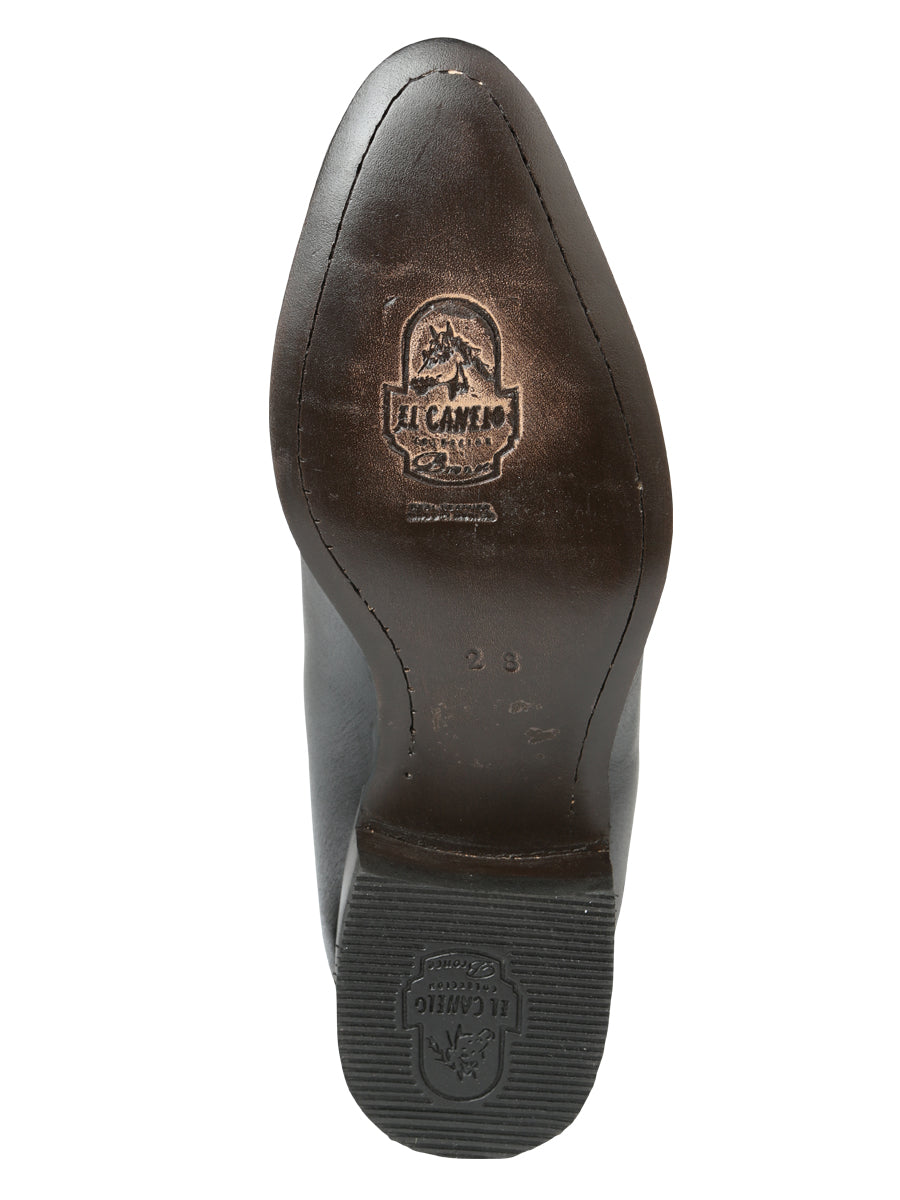 El Canelo Men’s Charro Boots - Black 45758