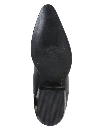 Cowboy Boot for Men - Black Leather 135