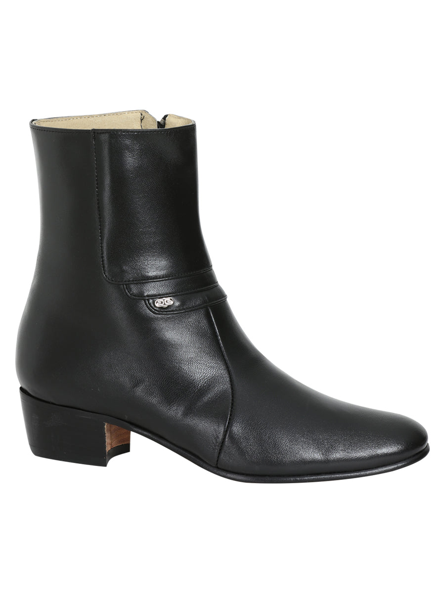 EL Besserro Dress Boot- Black Leather 199