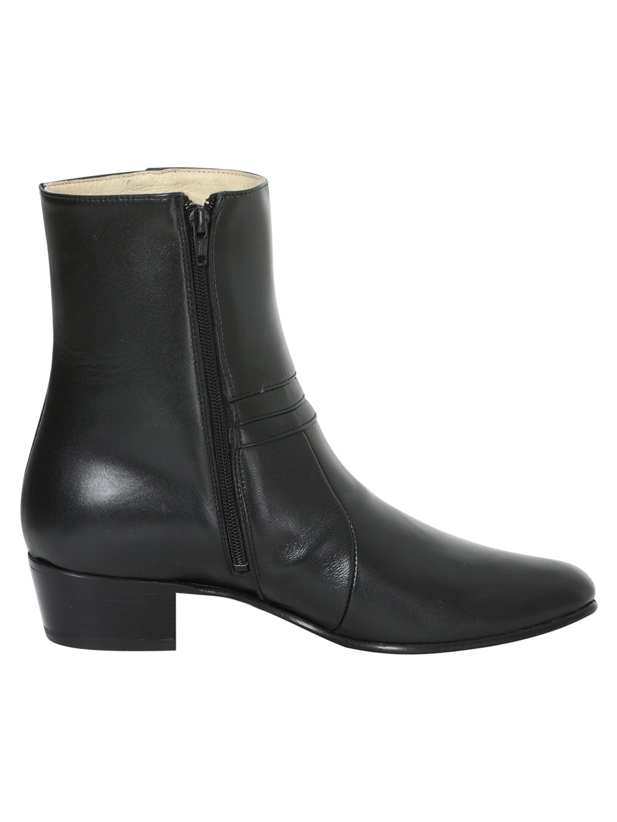 EL Besserro Dress Boot- Black Leather 199