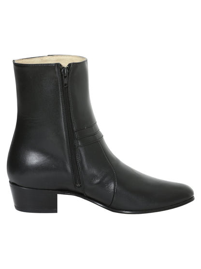 EL Besserro Dress Boot- Black Leather 199