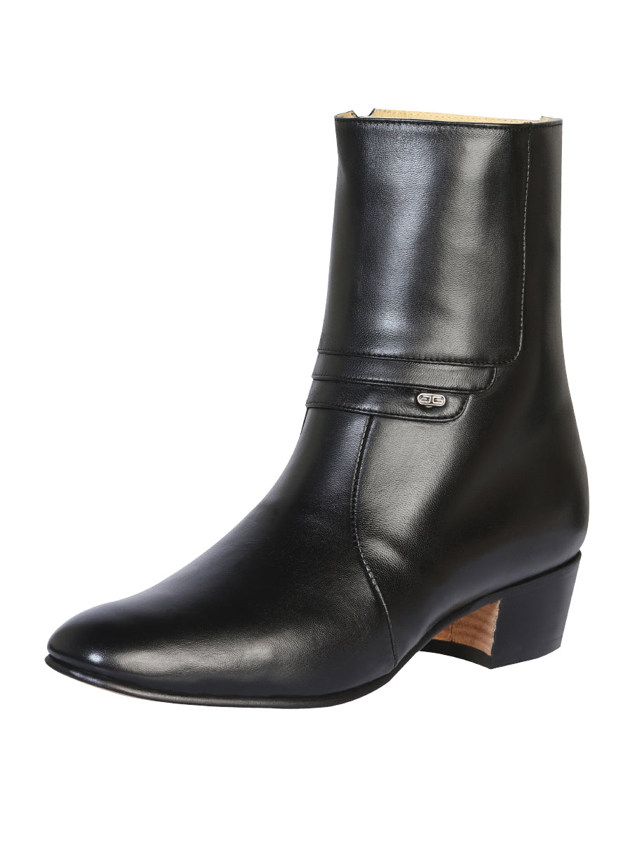 EL Besserro Dress Boot- Black Leather 199