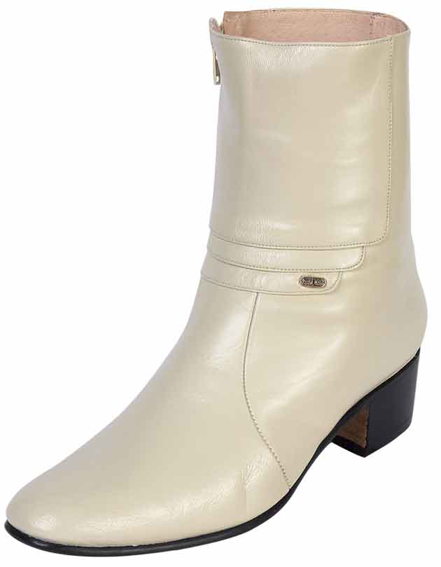 Men’s El Becerro Charro Ankle Boots - Bone 200
