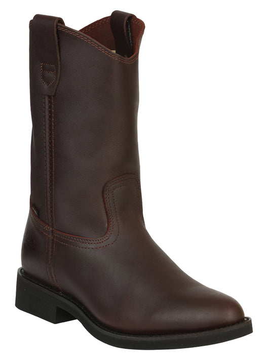 Establo Men's Work Boot - Leather  Grasso - Shedron 316