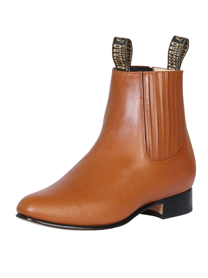 Men’s El Becerro Charro Ankle Boots - Brandy 1910