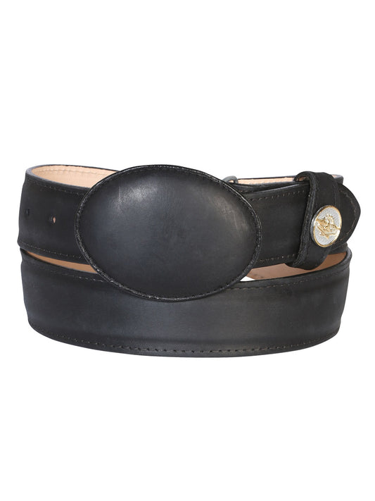 El General Men’s Western Belt - Crazy Leather - Black

 21274