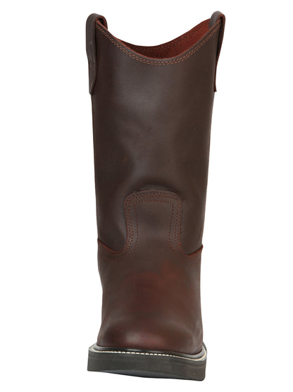 Establo Men’s Work Boot Grasso Leather

 - Vino 24962