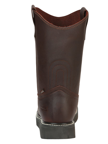 Establo Men’s Work Boot Grasso Leather

 - Vino 24962