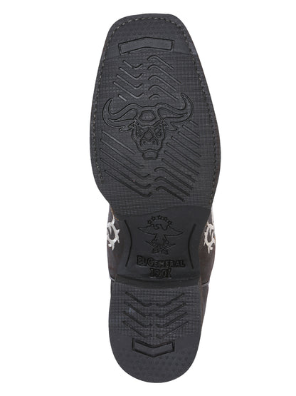 El General Rodeo Boot - Crazy  Honey/ Dark Brown 33316