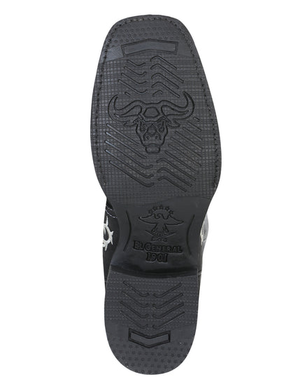 El General Rodeo Boot - Crazy Black 34313