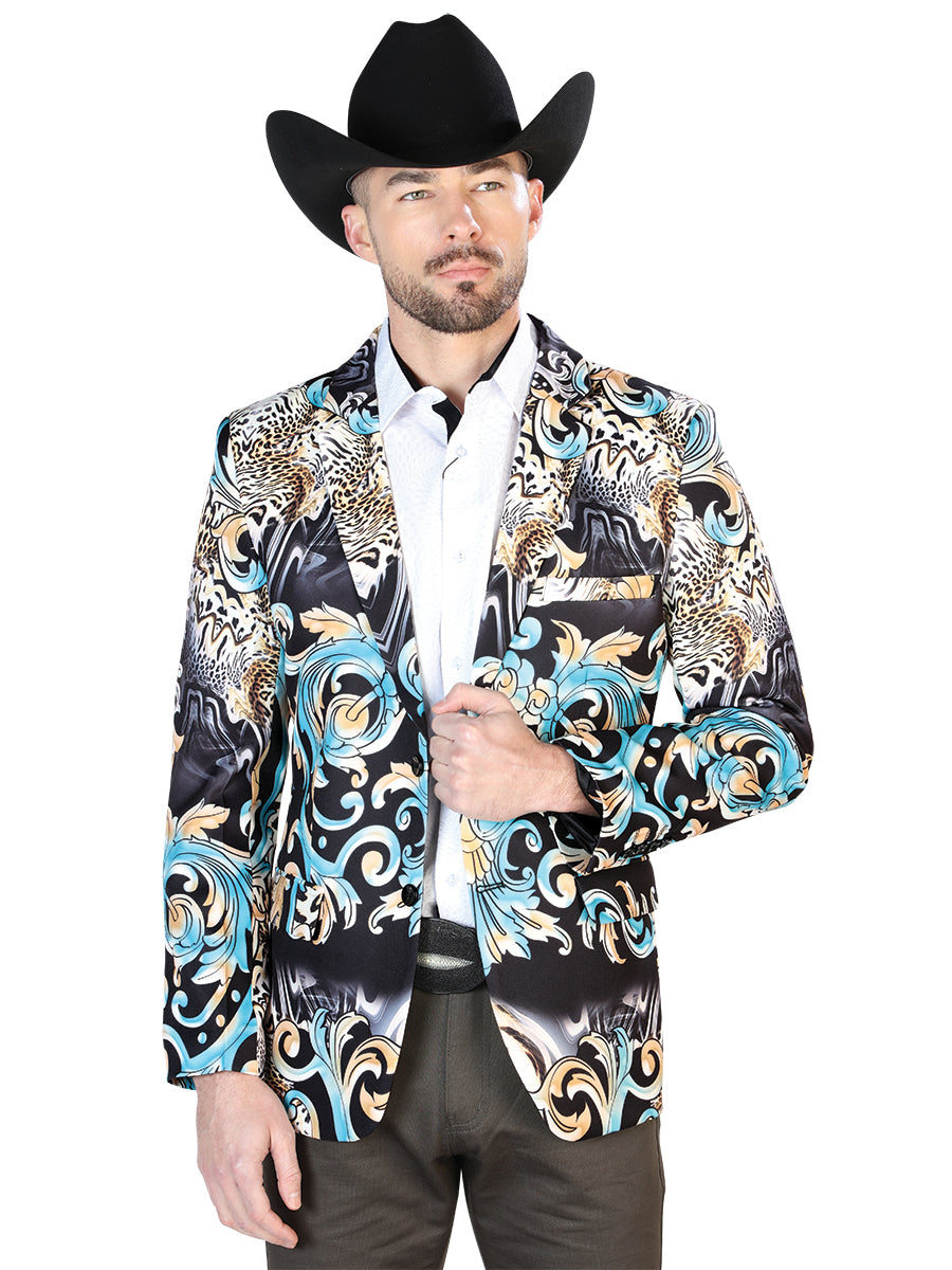 Blazer Senor De Los Cielos Lycra Black/Blue 43999