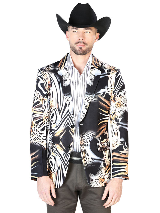 Blazer Senor De Los Cielos Lycra Black/Gold 44001