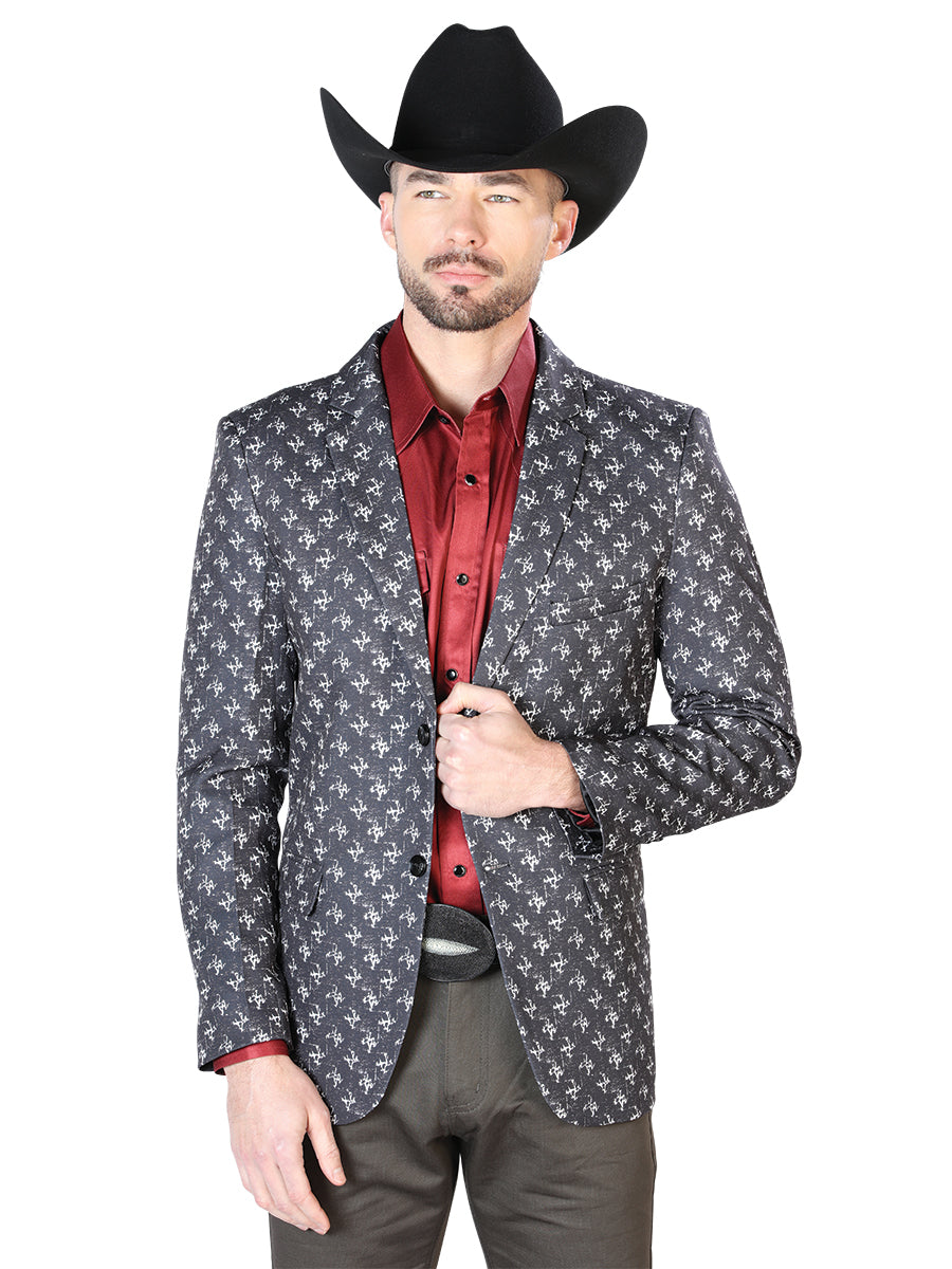Blazer Senor De Los Cielos Lycra Black 44002