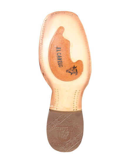 El Canelo Men’s Fronterizo Ankle Boots - Ikon Brown 44241