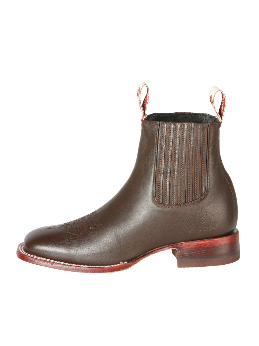 El Canelo Men’s Fronterizo Ankle Boots - Ikon Brown 44241