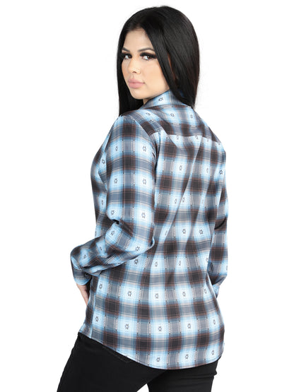 El General  -  Casual Long-Sleeve Shirt  - Black/Beige 44719