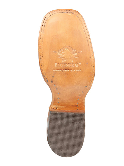 El General Women’s Rodeo Boots Petatillo - Brown 44855