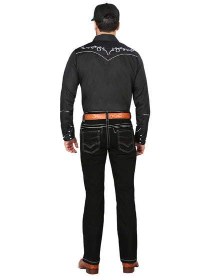 Centenario Bootcut Denim Jeans - Black 44966