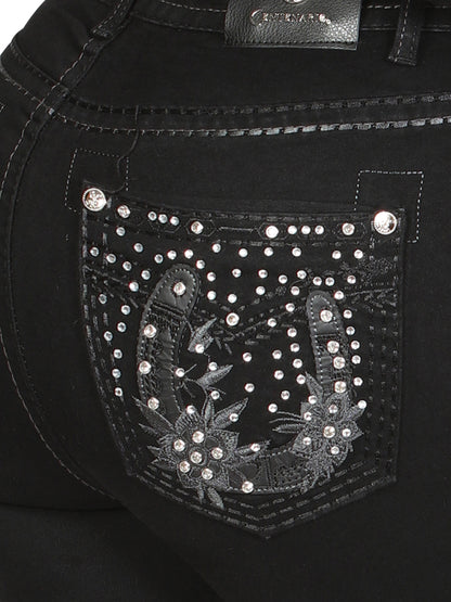 Centenario Bootcut Denim Jeans - Black 45026