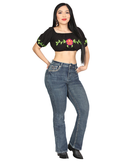 Centenario Bootcut Denim Jeans - Dark Blue 45029