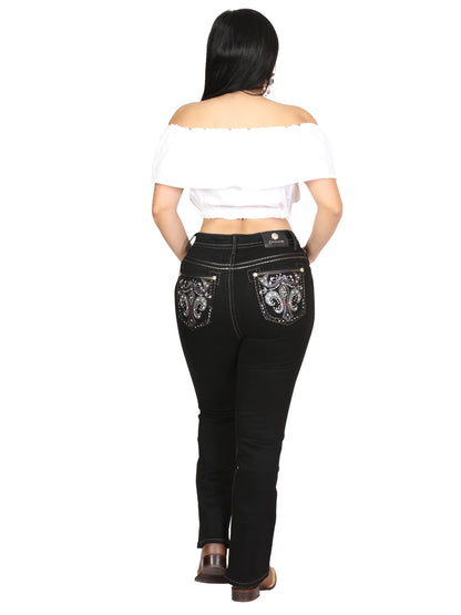 Centenario Bootcut Denim Jeans - Black 45030