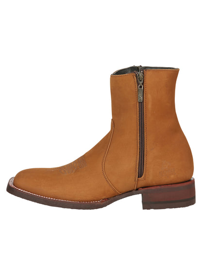 El Canelo Men’s Ankle Boots - Nobuck Taupe 45212