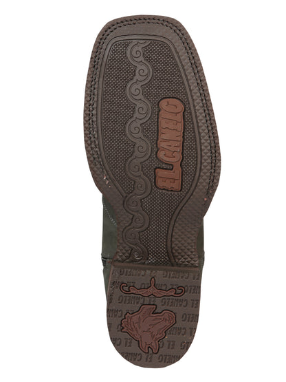 El Canelo Men’s Ankle Boots - Nobuck Gray 45213