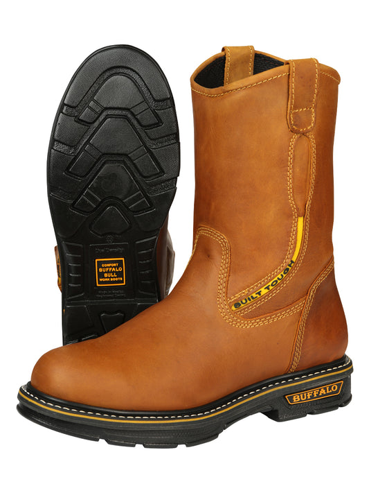 Buffalo & Bull Men’s Work Boots Without Toe Cap - Crazy Miel 45258