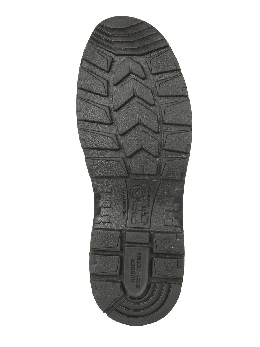 Procliff Men’s Work Shoes Without Laces and Toe Cap - Nobuck Maple 45284