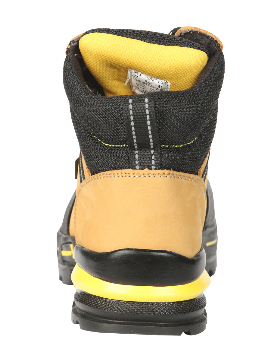 Procliff Men’s Work Shoes with Laces and Toe Cap - Nobuck Miel 45285