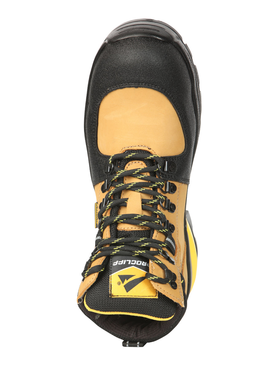 Procliff Men’s Work Shoes with Laces and Toe Cap - Nobuck Miel 45285