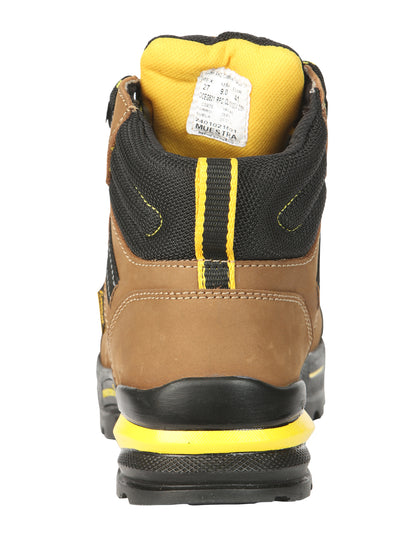 Procliff Safety Work Boots Nubuck Maple: Lace-Up with Helmet for Worksite Safety 45287