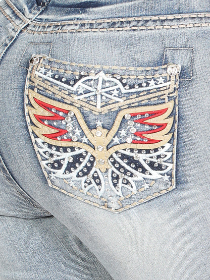 Centenario Bootcut Denim Jeans - Light Blue 45325