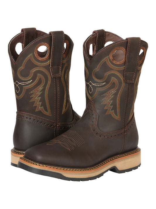 El General Men’s Work Boot - Grasso Leather - Moka

 45368