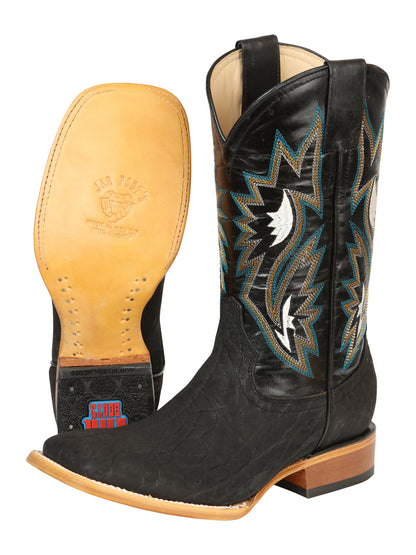 Men’s Rodeo Boot Jar Boot’s Imitation Bull Neck 45474