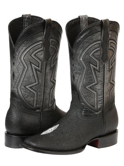El General Men’s Rodeo Boot Imitation Stingray 45566