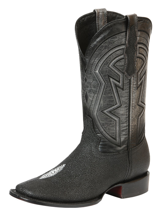 El General Men’s Rodeo Boot Imitation Stingray 45566