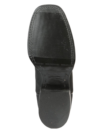 El General Men’s Rodeo Boot Nobuck Leather

 - Black 45567