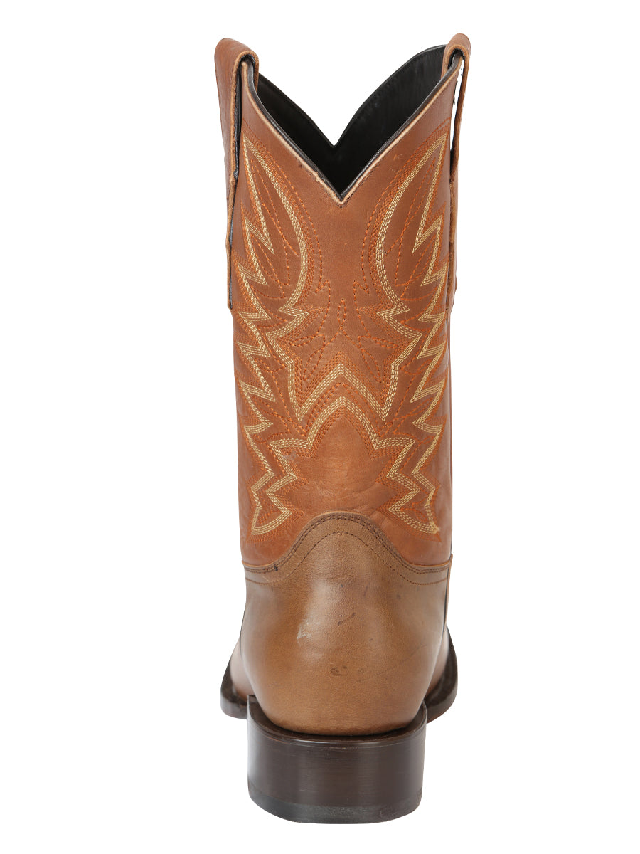 El General Men’s Rodeo Boots - Brown 45580