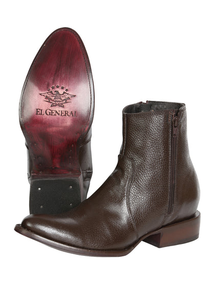 El General Men's Ankle Boots - Brown 45587