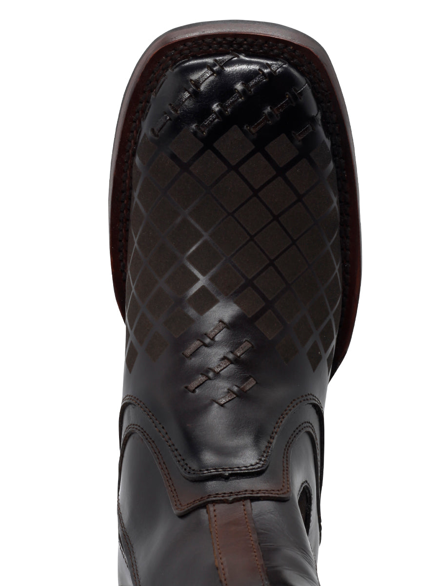 Men's El General Ankle Boot Pull up- Tobacco 45673
