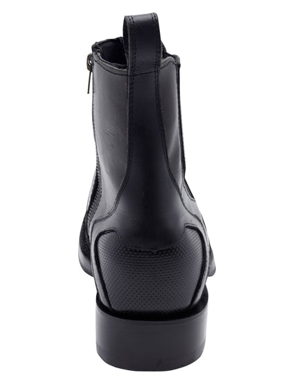 Men's El General Ankle Boots Pull Up- Gray 45674