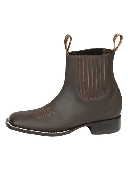 El Canelo Men’s Matte Brown Boots 45756