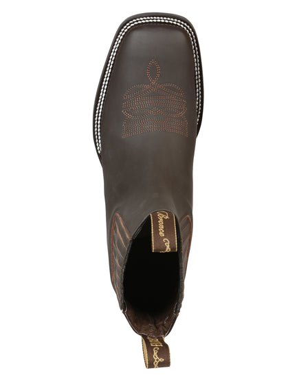 El Canelo Men’s Matte Brown Boots 45756